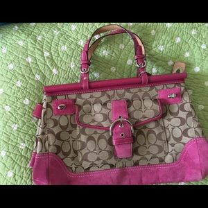 Coach signature C satchel